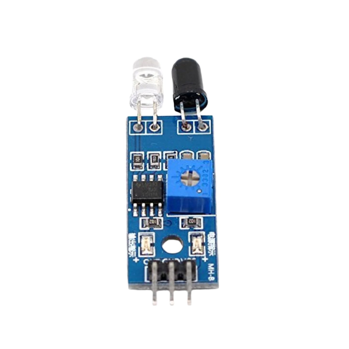 IR Obstacle Avoidance Sensor Module HC-SR04 Ultrasonic Sensor Module Ultrasonic Distance Measurement Sensor Precise Distance Measurement With IR Technology - ML019