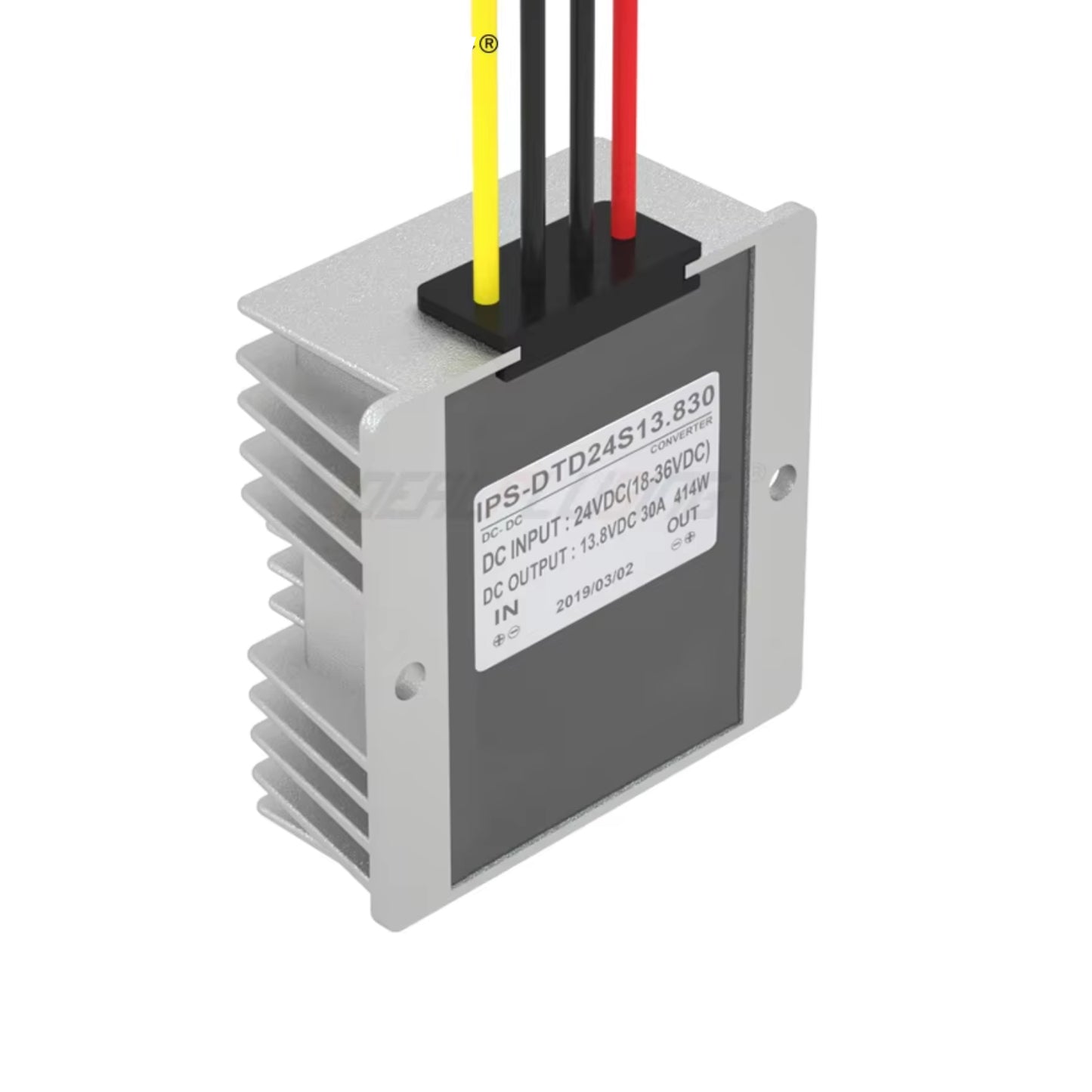 IPS-DTD24S1915 DC DC Boost Converter 24V to 19V 15A 285W Step-Down Converter Waterproof Control Car Module Power Supply 15A DC-DC Converter For Car Applications