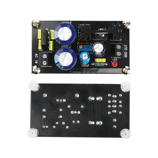 LM317 Adjustable Voltage Regulator Power Supply Module AC 5V-20V to DC 1.25V-30V Step Up/Step Down Converter For DIY Projects