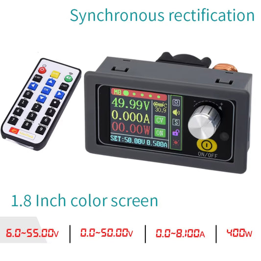 XY5008 Power Supply Module Color Screen Numerical WiFi App Remote Monitoring 50V 8A CC CV Adjustable Voltage Down Converter