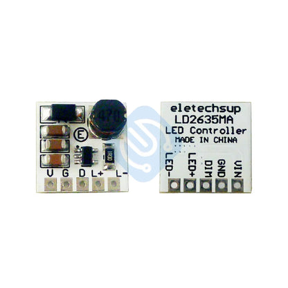 Mini LD2635MA Buck Converter DC 5V-27V 350mA HB LED Driver Module 12V 24V Step Down Buck Converter For Arduino and DIY Electronics Projects