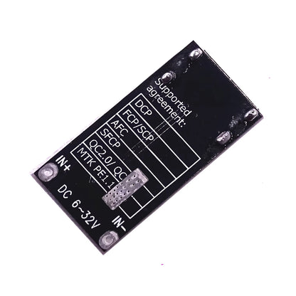 USB QC3.0 QC2.0 DC-DC Buck Converter 6-32V 9V 12V 24V to 3V 5V 12V Charging Step Down Module Fast Quick Charger Circuit Board For DIY Projects and Electronics