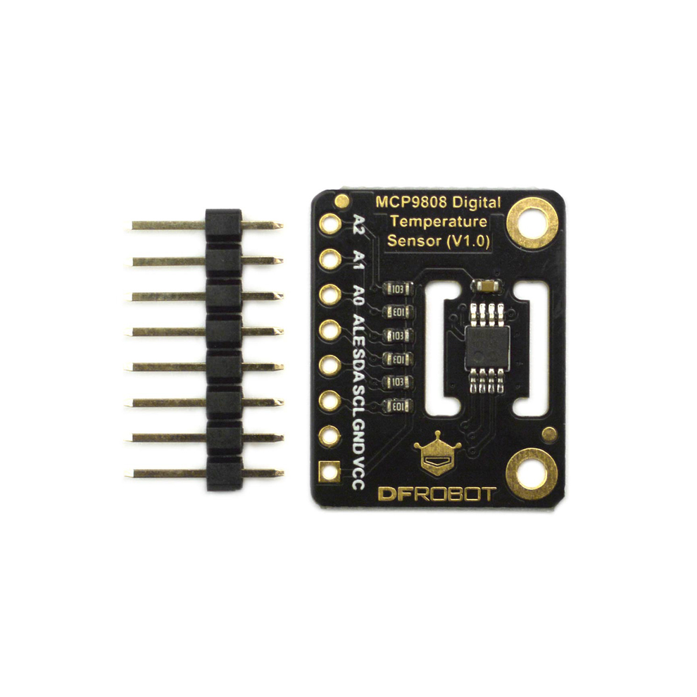 DFRobot Fermion MCP9808 High Accuracy I2C Digital Temperature Sensor ...