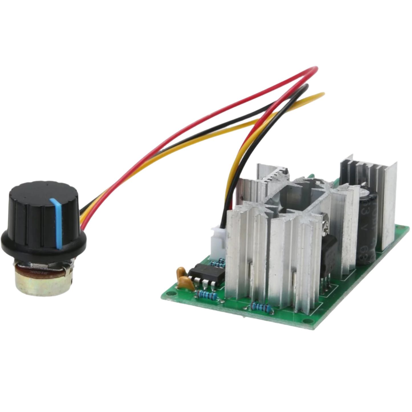 20A PWM DC Motor Speed Controller 12V, 24V, 36V, 48V Motor Controller Micro-Bit Expansion Board And IOBIT V2.0 Breakout Shield - RS7399
