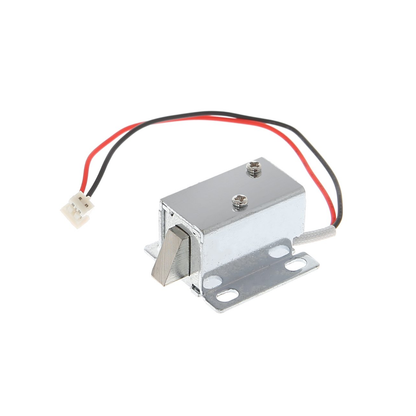 Compact 12V solenoid cabinet lock
