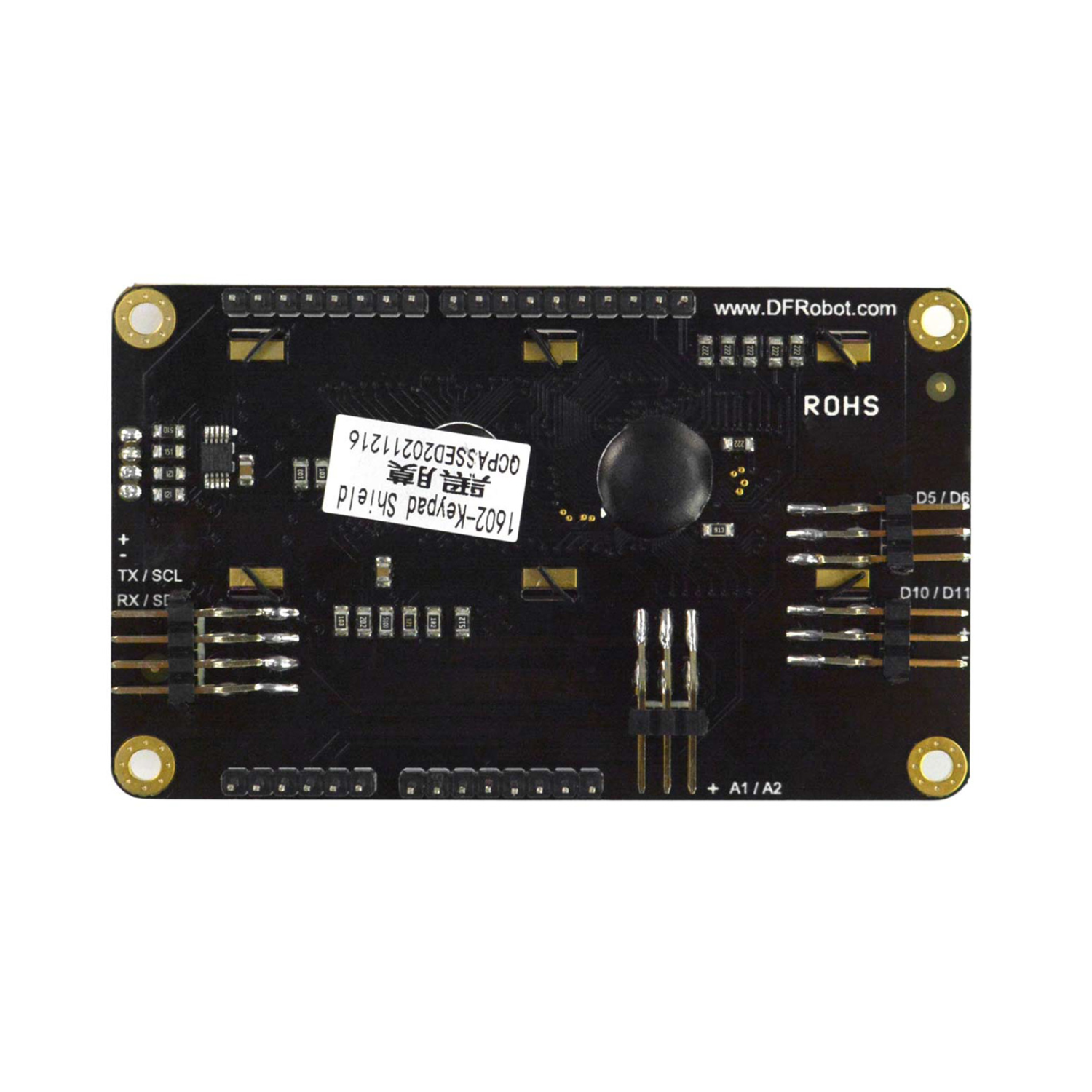 DFRobot I2C RGB Backlight LCD 16×2 Display Module For Arduino