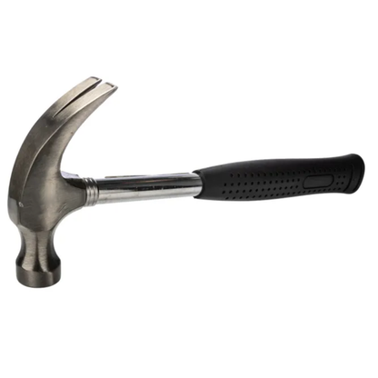 Claw Hammer With Indestructible Steel Handle