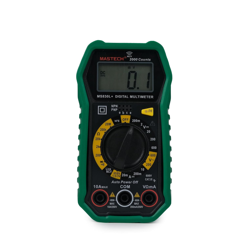 Orginial Mastech MS830L Digital Multimeter With Test Leads – REES52