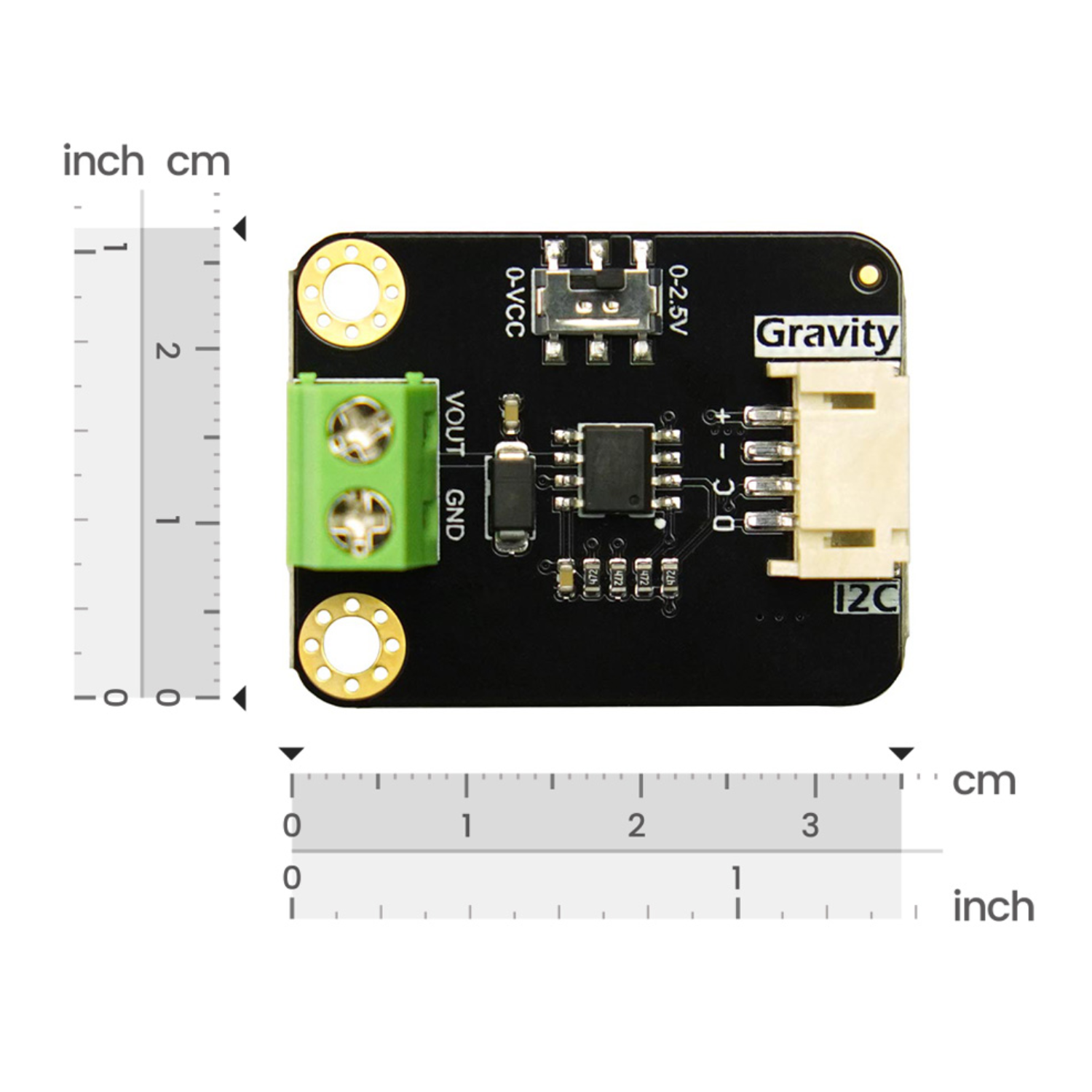 DFRobot Gravity 1-Channel 15-Bit I2C DAC Module