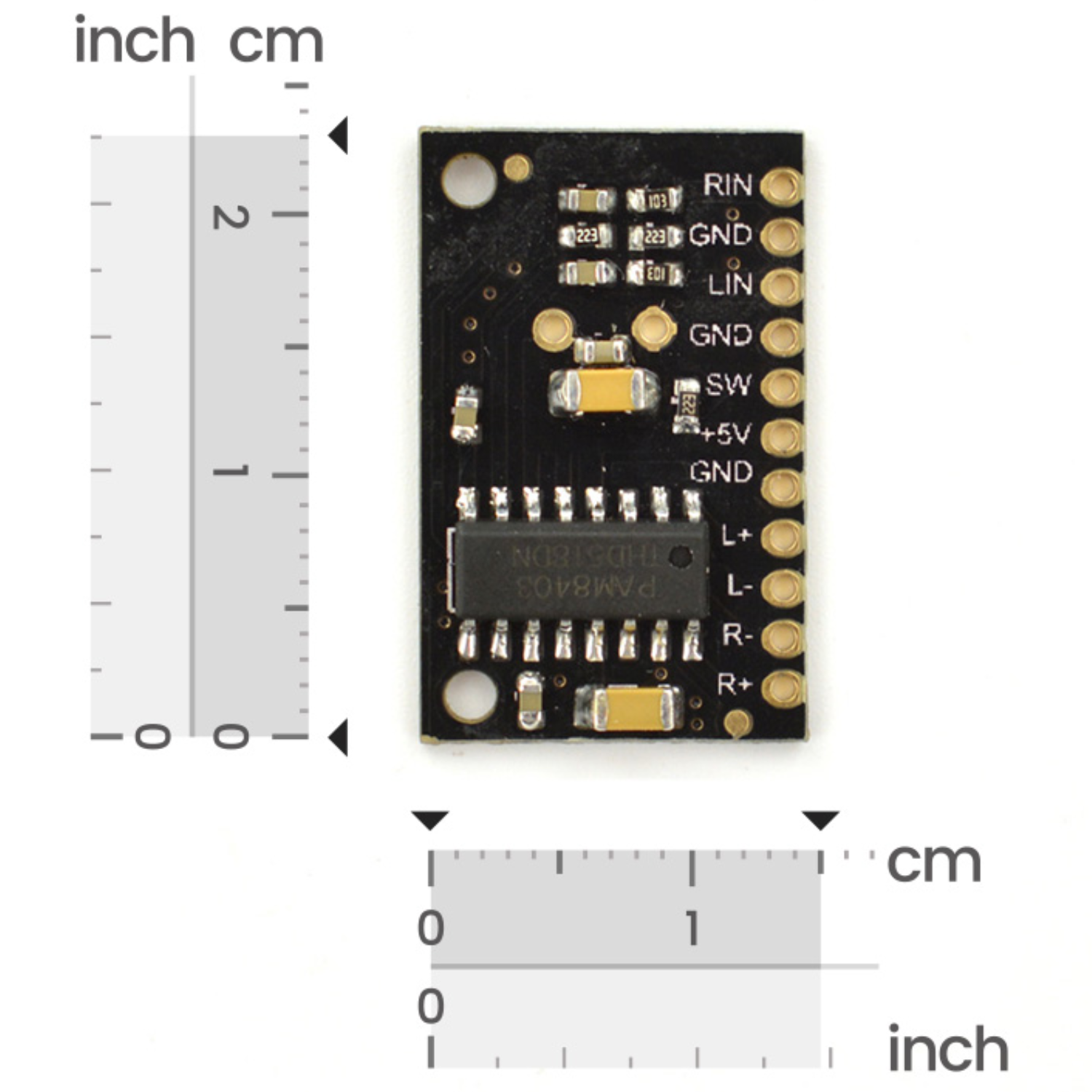 DFRobot 3W Mini Audio Stereo Amplifier (W2)