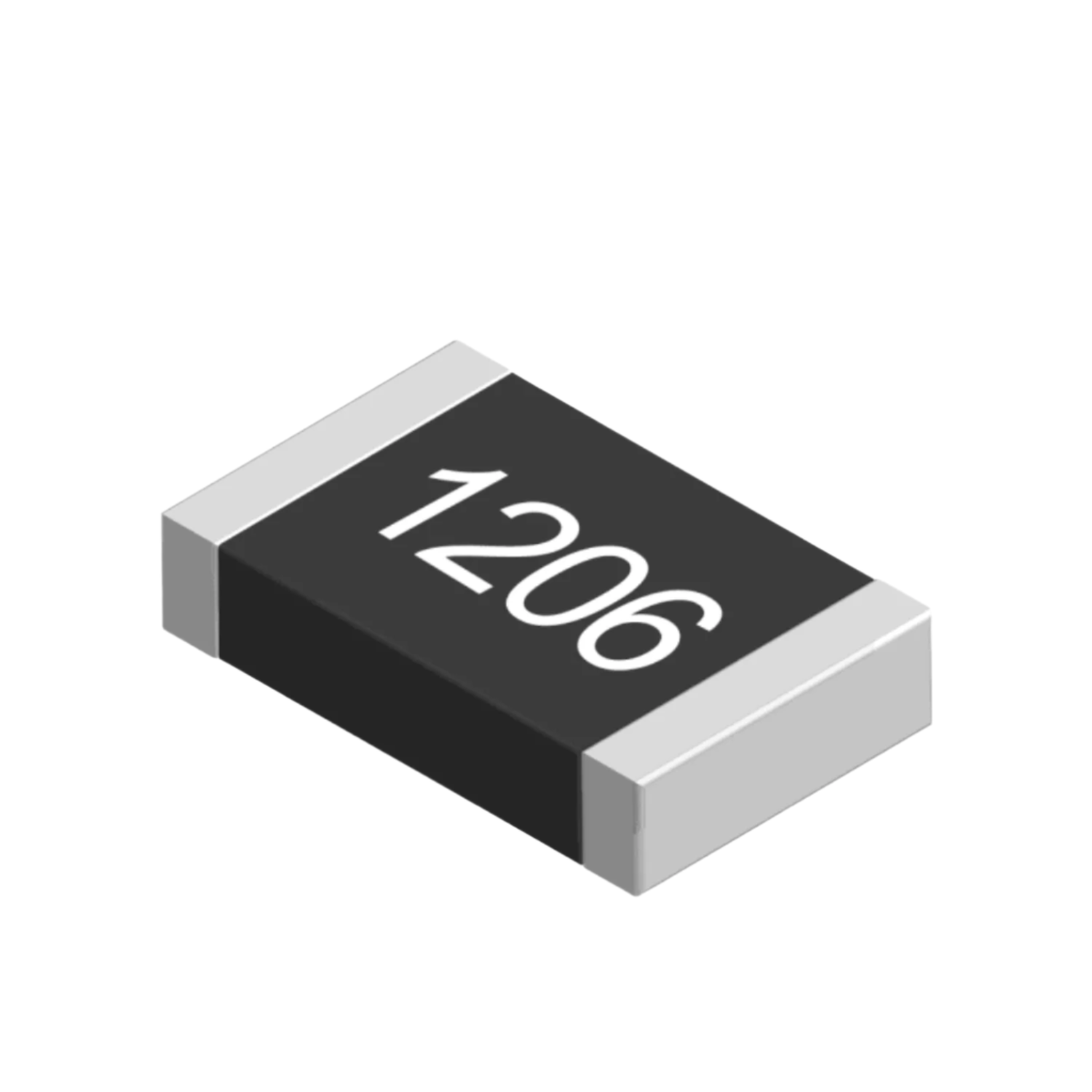 0 ohm 0.25W 5% 1206 SMD Resistor 