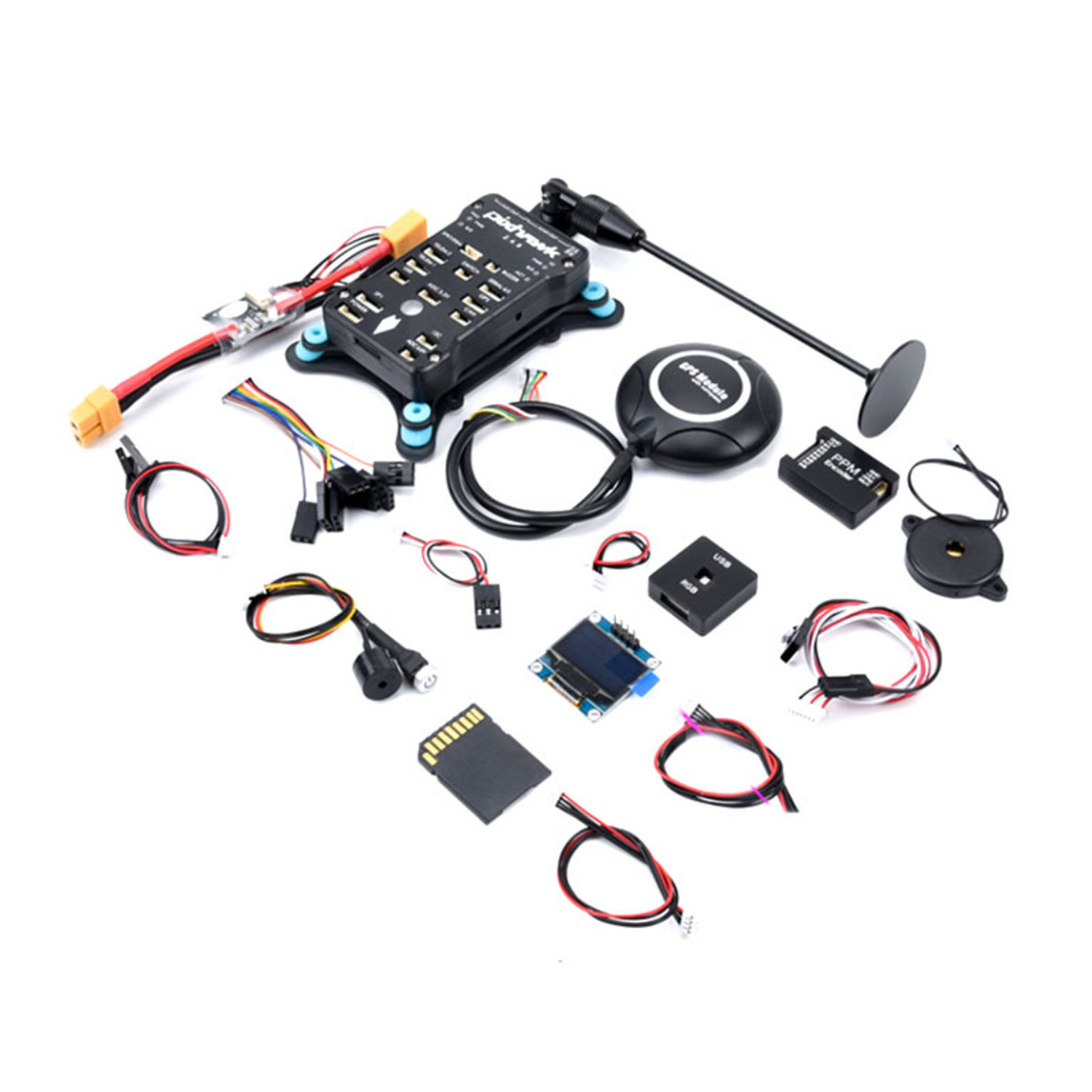 Pixghawk Power Module Pixhawk 2.4.8 Full Combo Set With Power Module GPS, PX4/APM – REES52