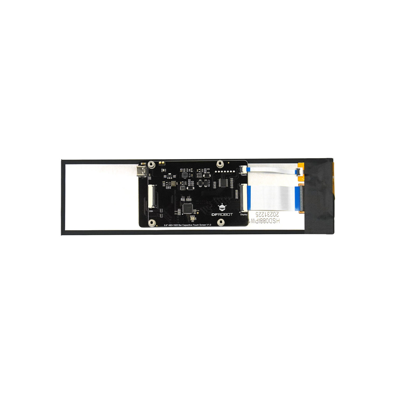 DFRobot 8.8″ 480 x1920 IPS Bar Touch Display (Compatible with Raspberry Pi 4B / 3 B+ / 3B)