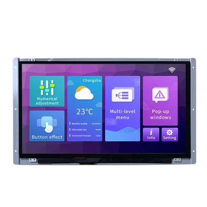 DWIN DMG13768C156_03WTC HMI LCD Display 15.6" Capacitive Touch TFT Touchscreen Monitor with UART Connectivity For Commercial Applications