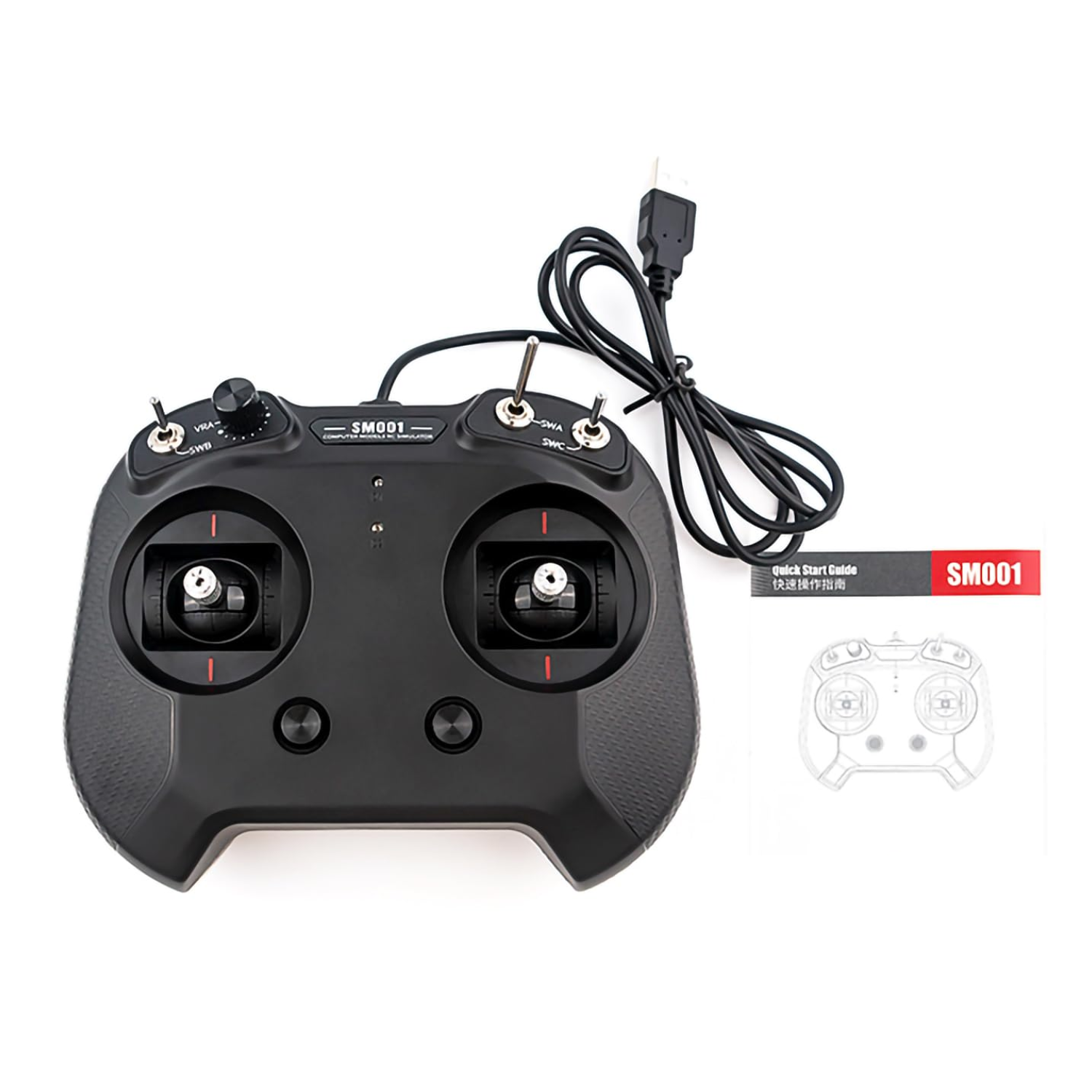 Flysky FS-SM001 RC Flight Simulator Controller 8CH USB Powered – REES52