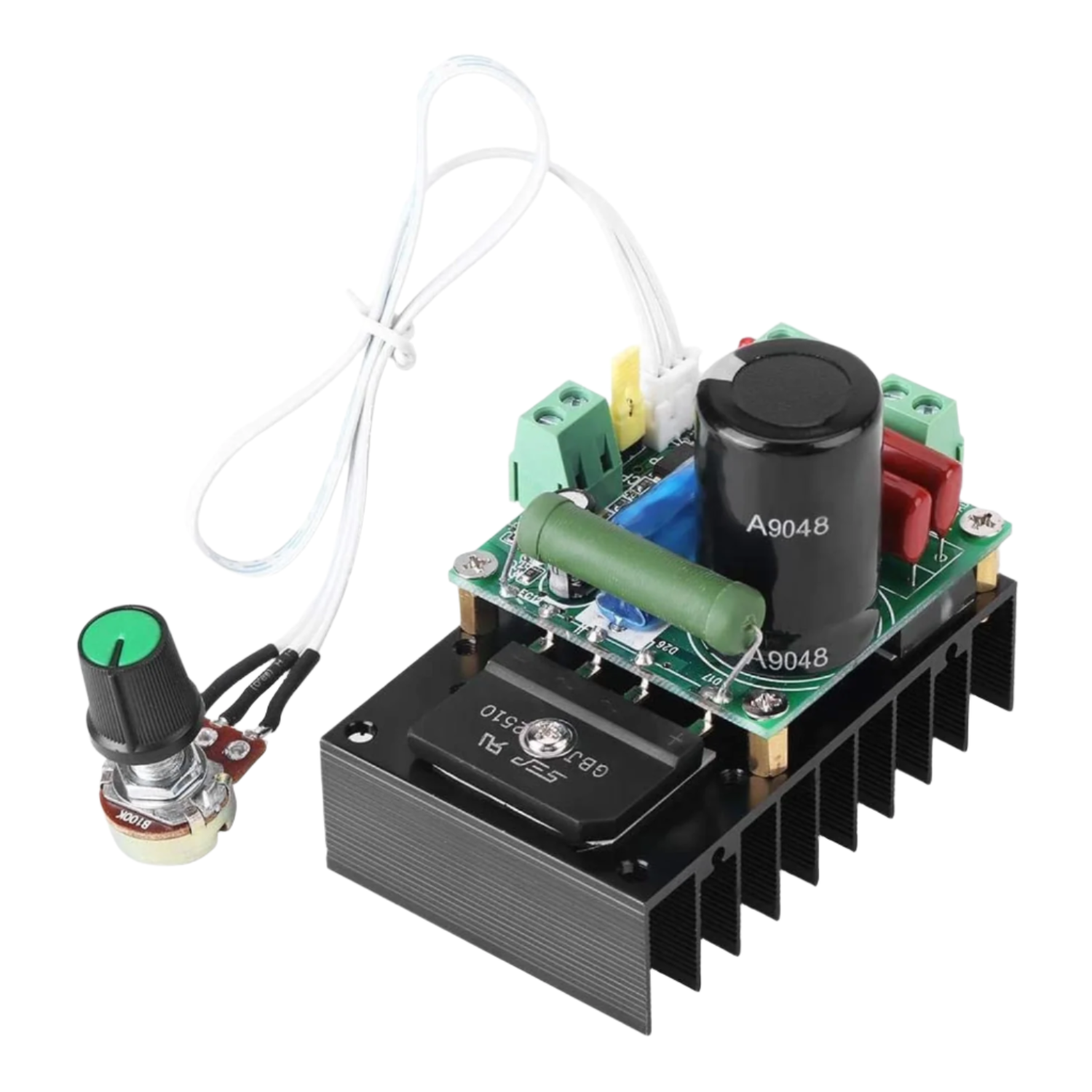 300W PWM Motor Speed Controller Module With Wide Voltage Input 12V-110V ...