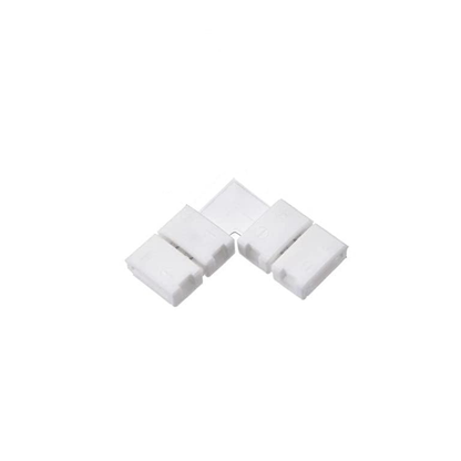8mm 2-Pin LED Strip Connector Solderless Quick Connect For Single Color LED Strip Pack of 2 - RS4335