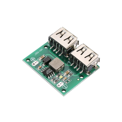 DC-DC Buck Converter Module 9V/12V/24V to 5V 3A Dual USB Output Dual USB Car Charging Voltage Stabilizer Module - RS3983