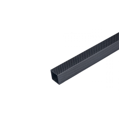 3K Carbon Fiber Tube Roll-Wrapped Square Carbon Fiber Tube 20mm OD x 18mm ID x 500mm L Hollow Rod DIY Quadcopter - RS3950