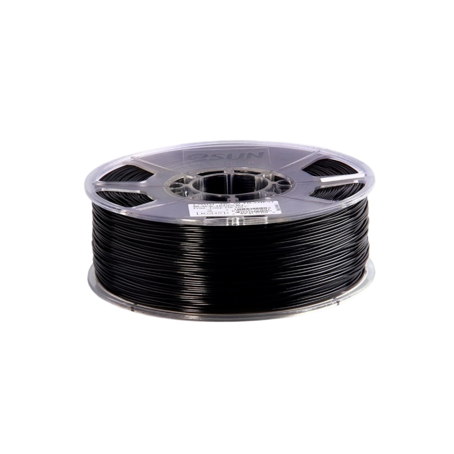 eSun ABS Plus Filament 3D Printer 1.75mm (1kg) Easy Print, Less Stringing 3D Material  Low Warp, Stronger ABS Upgrade - Black - RS3396