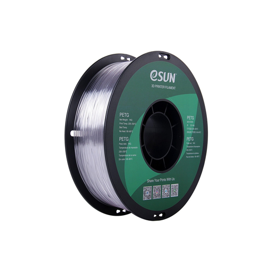 eSun PETG 3D Printing Filament 1.75mm 1kg Spool For Durable 3D Printer Material - Natural - RS3416