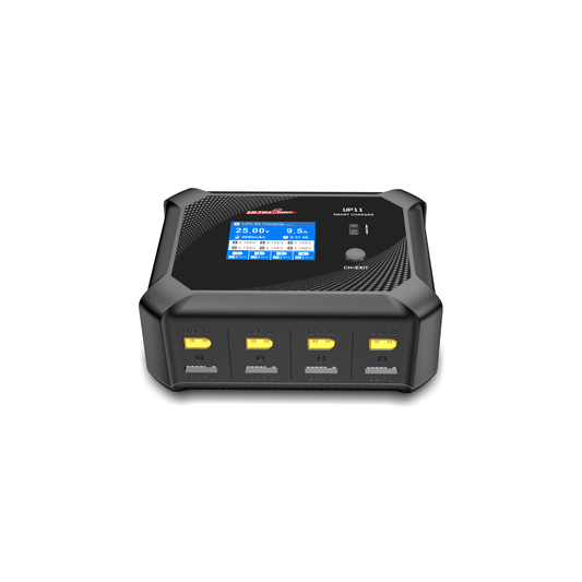 UltraPower UP11 Balance Charger 600W 4-Channel Smart Balance Charger For LiPo LiFe LiHV NiMH Batteries RC Drones & Cars