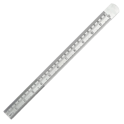 Precision 30cm Stainless Steel Ruler