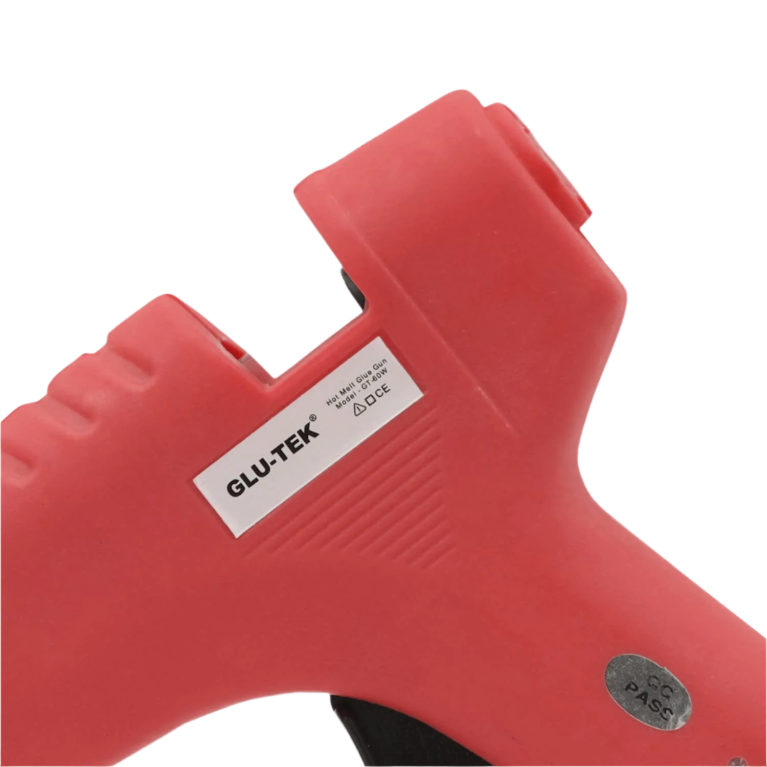 GLU-TEK Premium 60W Red Craft Glue Gun With On/Off Switch & LED Indicator