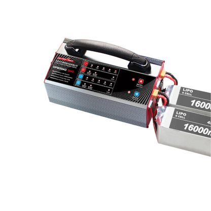 UltraPower UP600AC DUO Battery Charger 2x600W 25A Dual-Channel 2-6S LiPo/LiHV Drone Battery Charger