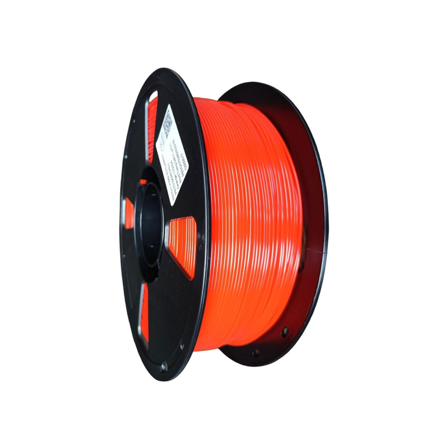 PETG 3D Printer Filament 1.75mm For 3D Printing 1KG Spool High-Strength, Low-Warp, Glossy Finish Compatible With Most FDM 3D Printers - Orange - RS7683