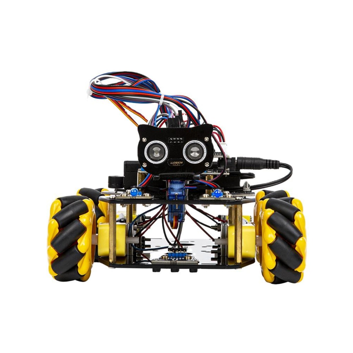 ACEBOTT ESP32 4WD Smart Robot Car Kit WiFi, Bluetooth & Programmable Smart Robot Car Kit with Camera, Ultrasonic Sensor, Control For Arduino & Raspberry Pi