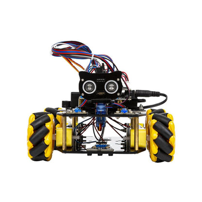 ACEBOTT ESP32 4WD Smart Robot Car Kit WiFi, Bluetooth & Programmable Smart Robot Car Kit with Camera, Ultrasonic Sensor, Control For Arduino & Raspberry Pi