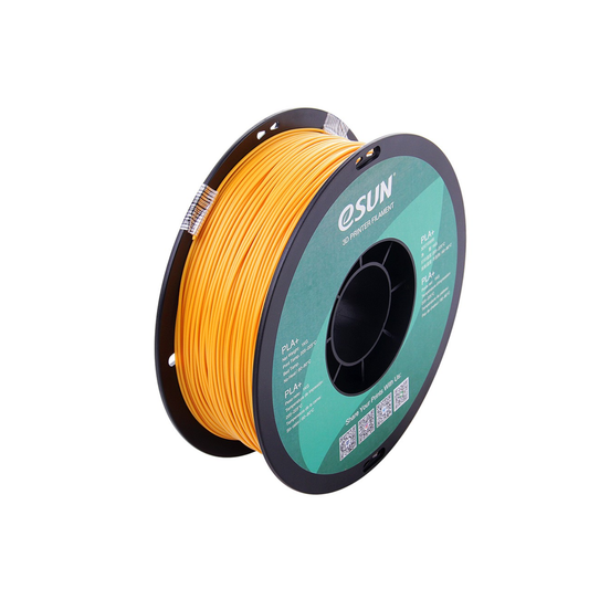 eSun PLA+ 1.75mm 3D Printing Filament 1kg Spool For High-Precision 3D Printing Projects - Gold - RS4549