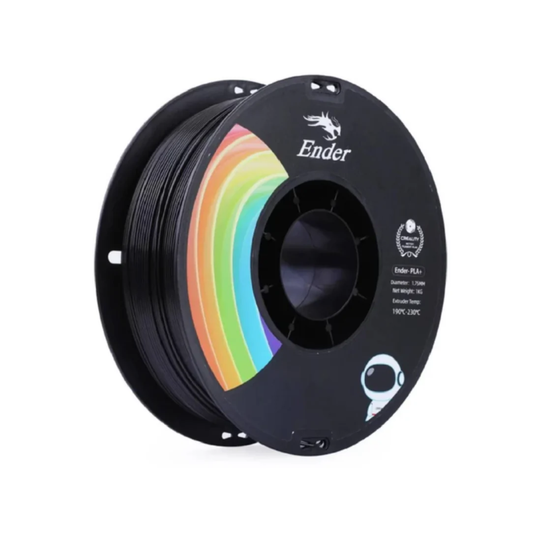 Creality Ender-PLA+ Filament 1.75mm, 1kg Roll Spool High Strength 3D Printing Material For FDM Printers - Black - RS6763