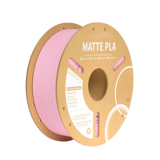 Matte PLA+ 3D Printer Filament 1.75mm 1kg Spool,High-Quality Finish, Easy to Use, For FDM 3D Printers - Pink - RS7131