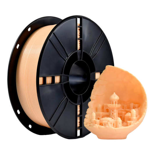 Matte PLA+ 3D Printer Filament 1.75mm 1kg Spool For Realistic Human Models, Art & Prototyping - Skin - RS7132