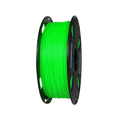 3D Printer Filament 1kg PLA Spool High-Quality Fluoro Filament For FDM 3D Printing - Fluorescent Green - RS7186