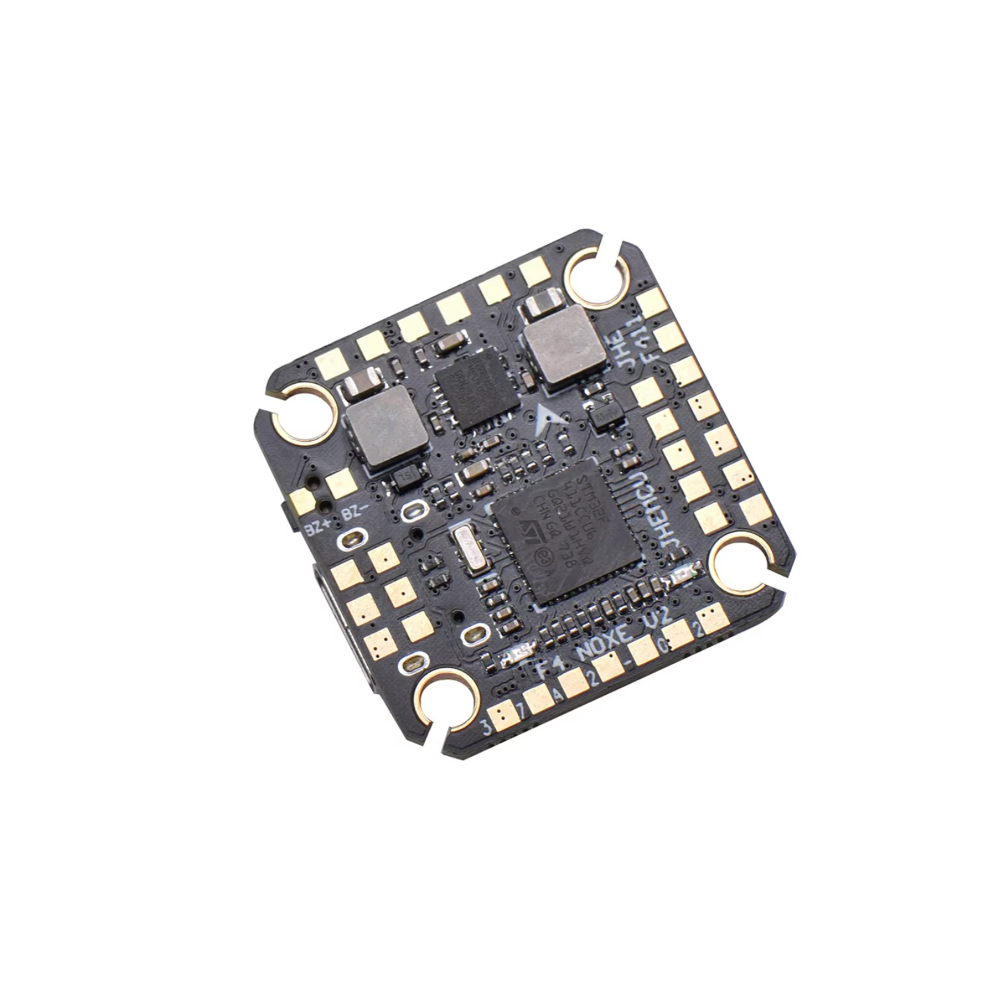 JHEMCU Betaflight F4 NOXE V2 Flight Controller AIO Built-in OSD, Barometer, Blackbox 5V/8V BEC 3-6S Lipo 20x20mm Stack Mount For FPV Racing Drones & Quadcopters