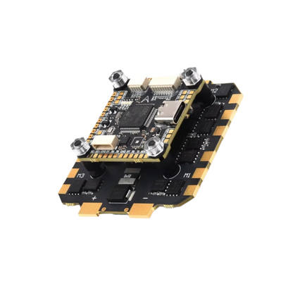 Readytosky F4 Flight Controller With 80A 4-in-1 ESC, Supports 3-8S LiPo, STM32F405, BLHeli_32, for FPV Racing & Freestyle Drones
