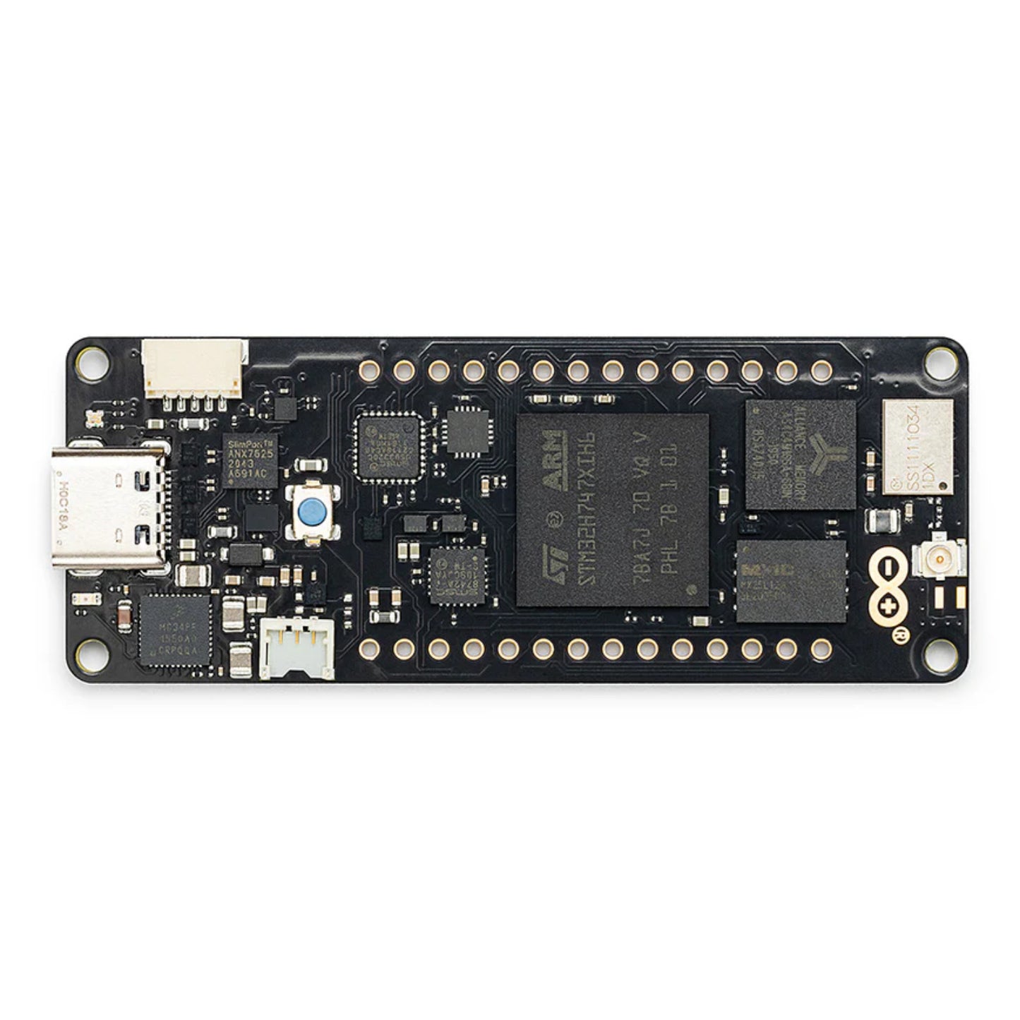 Official Arduino Portenta H7 Dual-Core Microcontroller Board with Wi-Fi, Bluetooth, and High-Performance For Industrial IoT & Edge AI