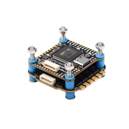 JHEMCU GF30F745+BL32A45 Flight Controller 45A 4-in-1 ESC BLHeli_32, 3-6S LiPo 30x30mm Stack FPV Racing Drone Freestyle Quadcopter