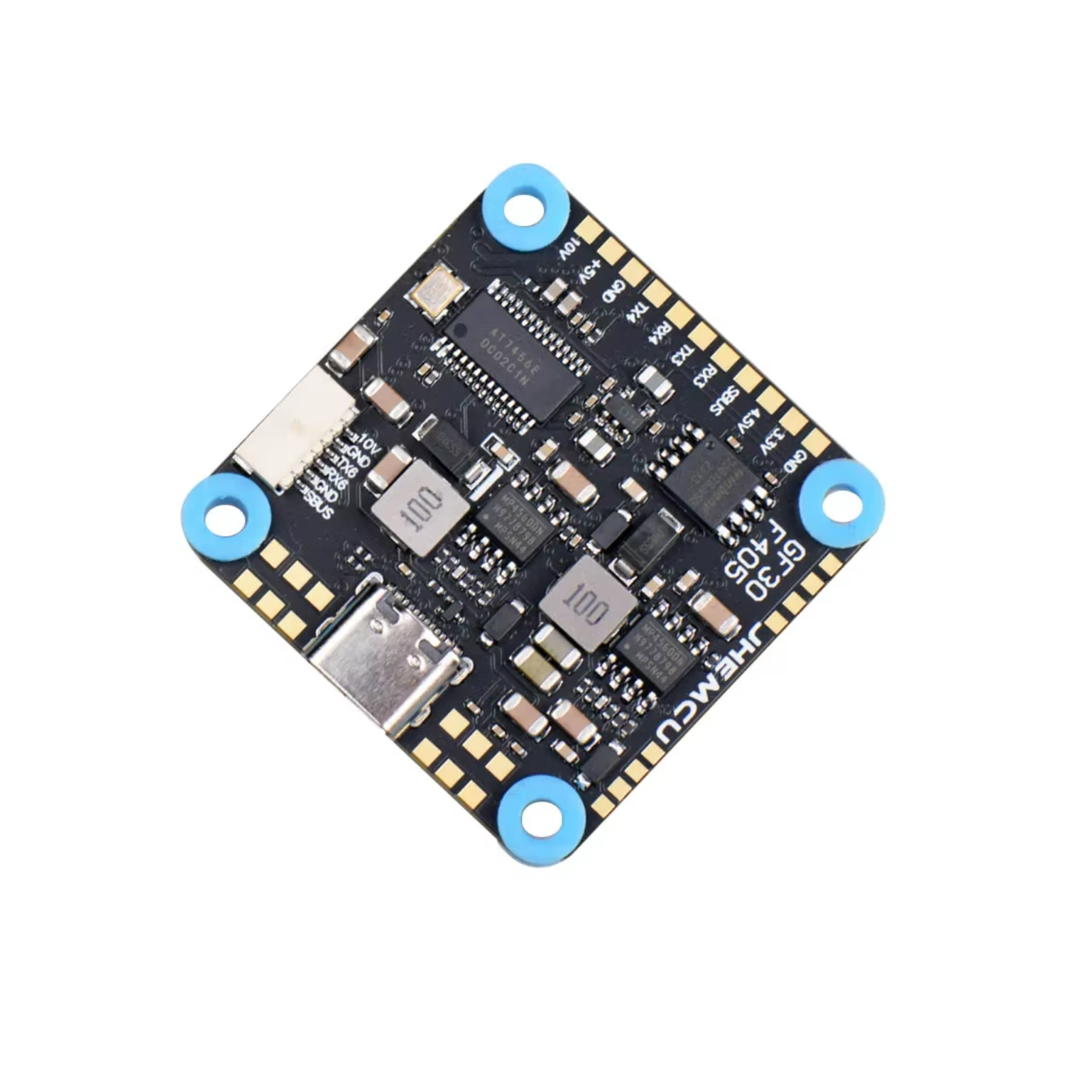 JHEMCU GF30F405-ICM F405 Flight Controller 3-8S With Barometer OSD Blackbox Dual BEC 5V/10V For FPV Racing Drones