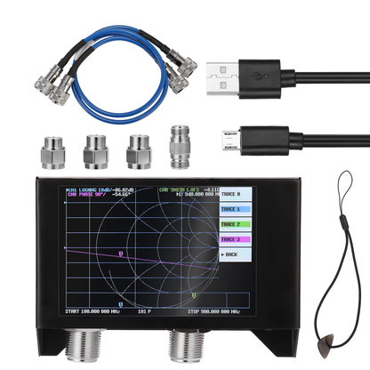 3G Vector Network Analyzer 4.0-Inch Touch Screen SAA-2N NPV NA V2 Antenna Analyzer With Frequency Measurement and Signal Testing Tool - RS5161