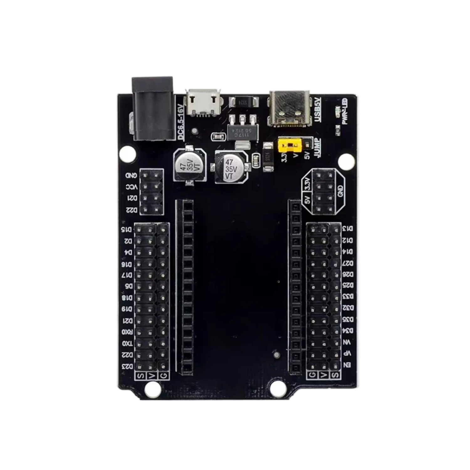 ESP32 30-Pin GPIO Expansion Board With USB-C Compatible – REES52