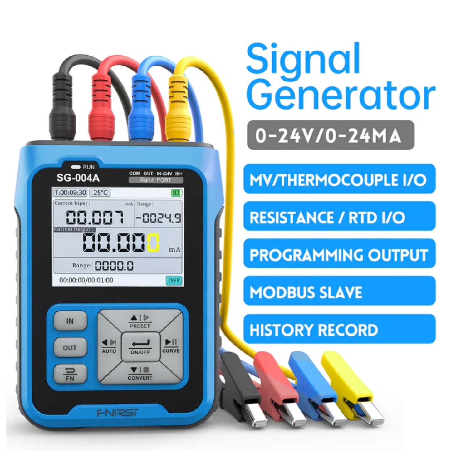 FNIRSI SG-004A Signal Generator Multi-Functional Generator Waveform Generator Programmable Signal Generator - RS8275