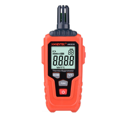 Honeytek HK830 Digital Thermohygrometer Indoor Temperature and Humidity Monitor with LCD Display for Home, Office