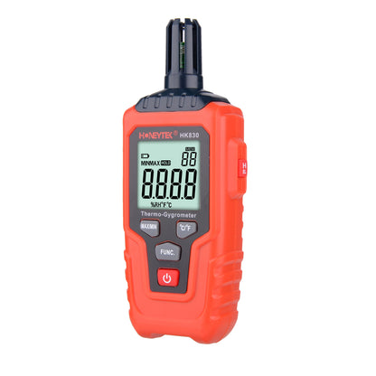 Honeytek HK830 Digital Thermohygrometer Indoor Temperature and Humidity Monitor with LCD Display for Home, Office
