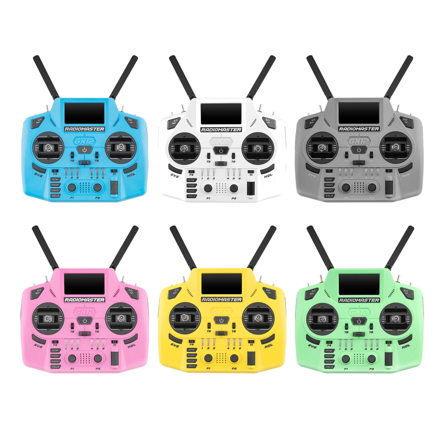 GX12 Crush ELRS Radio Controller (Mint Mist)