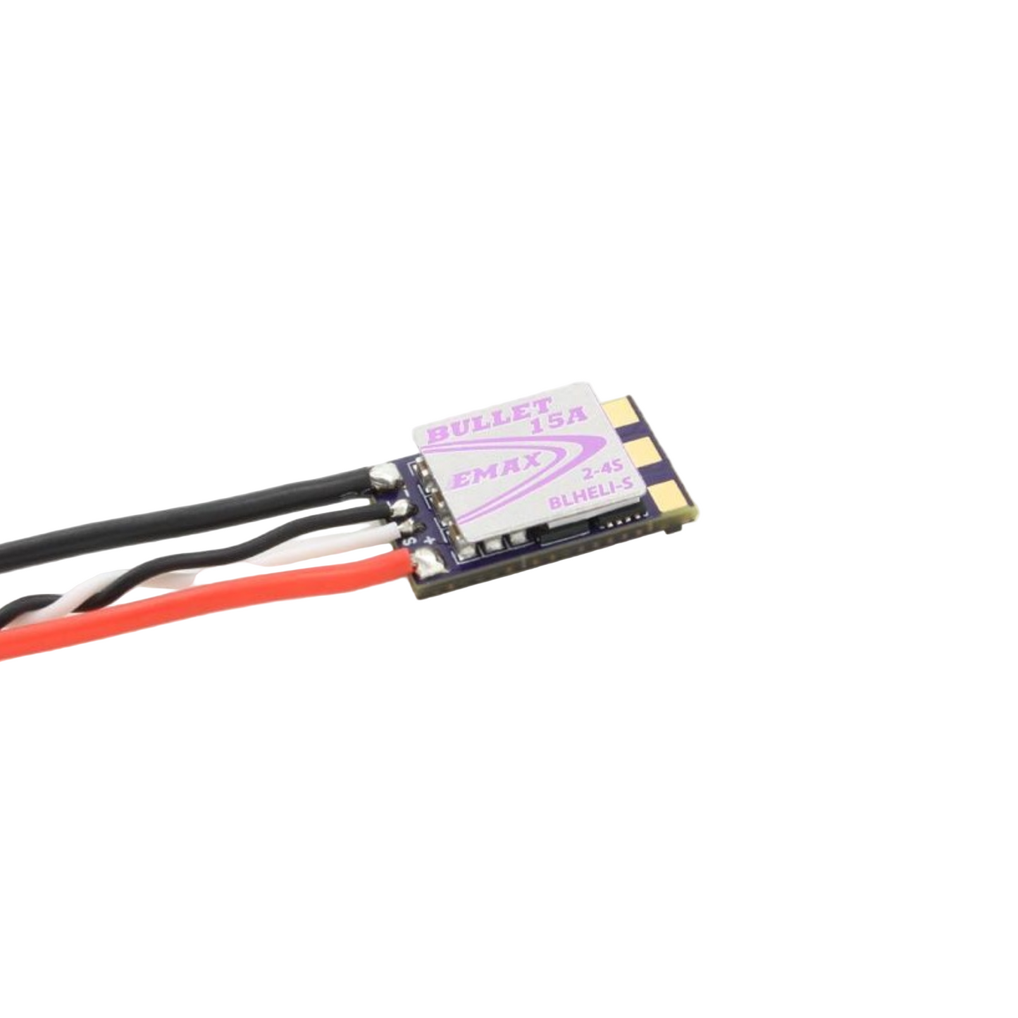 EMAX D-SHOT Bullet Series 15A ESC 2-4S BLHELI_S Ultra-Light 3.5g Supports DShot, Oneshot42 & Multishot High-Performance Brushless Speed Controller