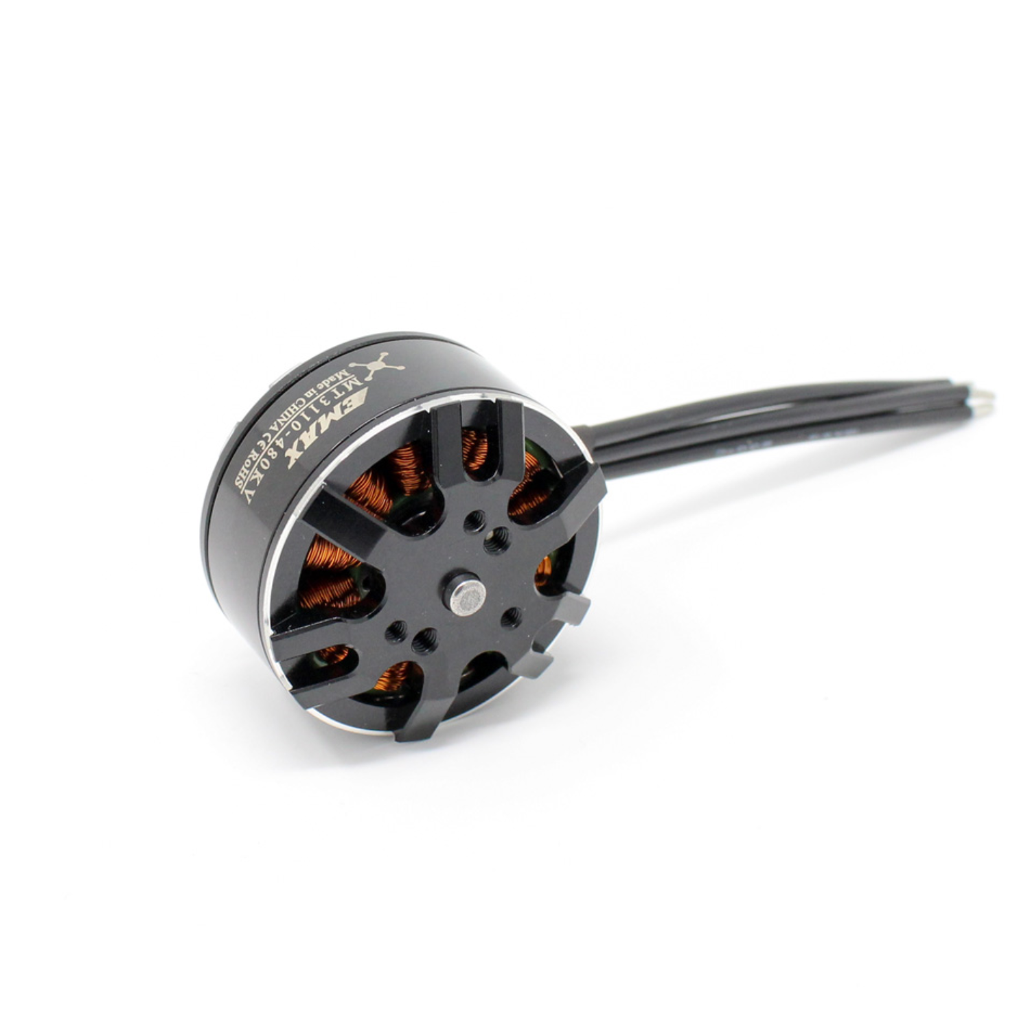 EMAX MT3110 480KV Brushless DC Motor For Multirotors Quadcopter Hexacopter – Black Cap CW